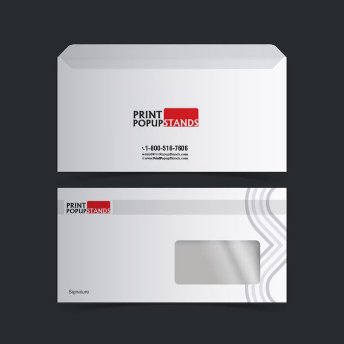 Rush #10 Window Envelopes - Printpopupstands: Printing Services in New ...