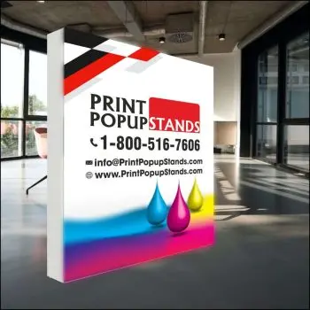 10 ft Lumiere Wall Backlit Display