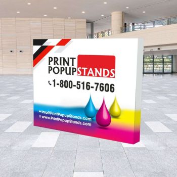 10 ft Straight Velcro Pop Up Display