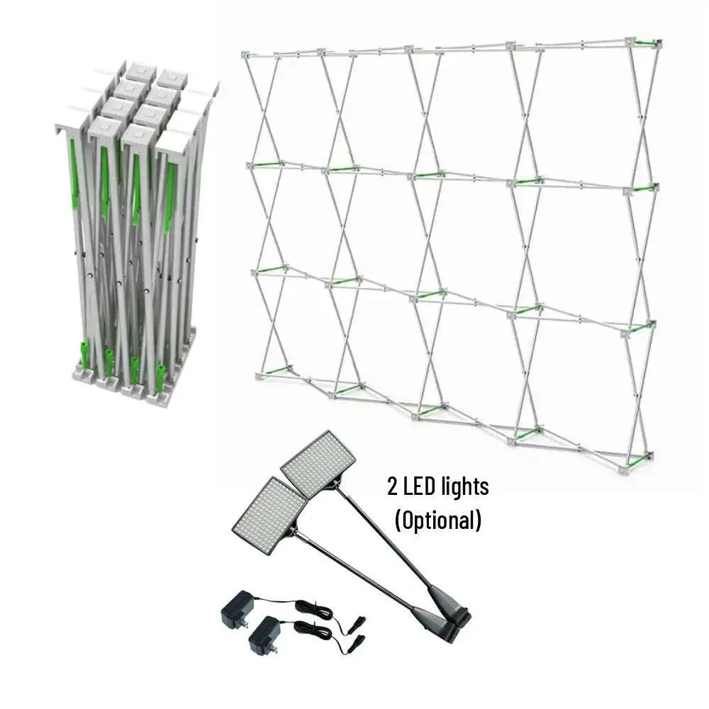 10 ft x 10 ft Straight Velcro Pop Up Display - Image 4