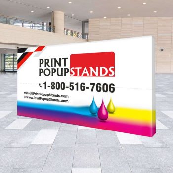 15 ft Straight Velcro Pop Up Display