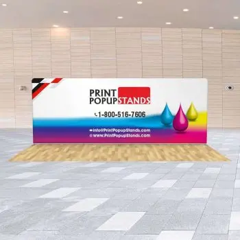 20 ft Straight Tension Fabric Display