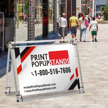 4 ft A-Frame Banner Display