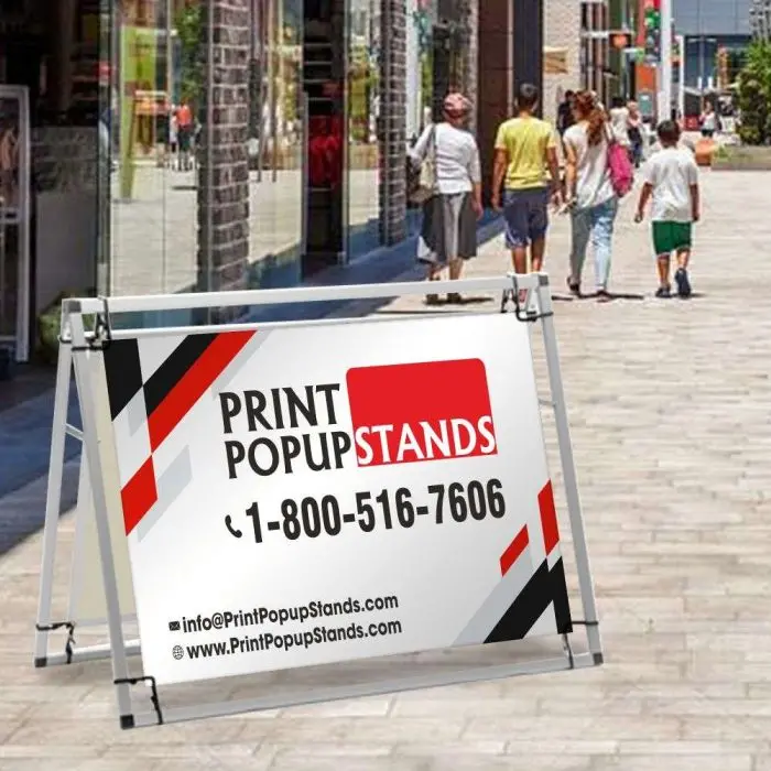 4 ft A-Frame Banner Display