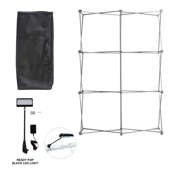 5 ft Straight Velcro Pop Up Display - Image 3