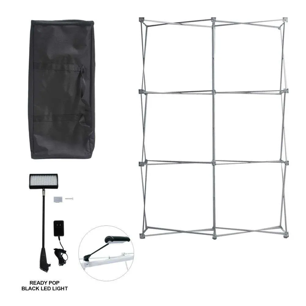 5 ft Straight Velcro Pop Up Display - Image 3
