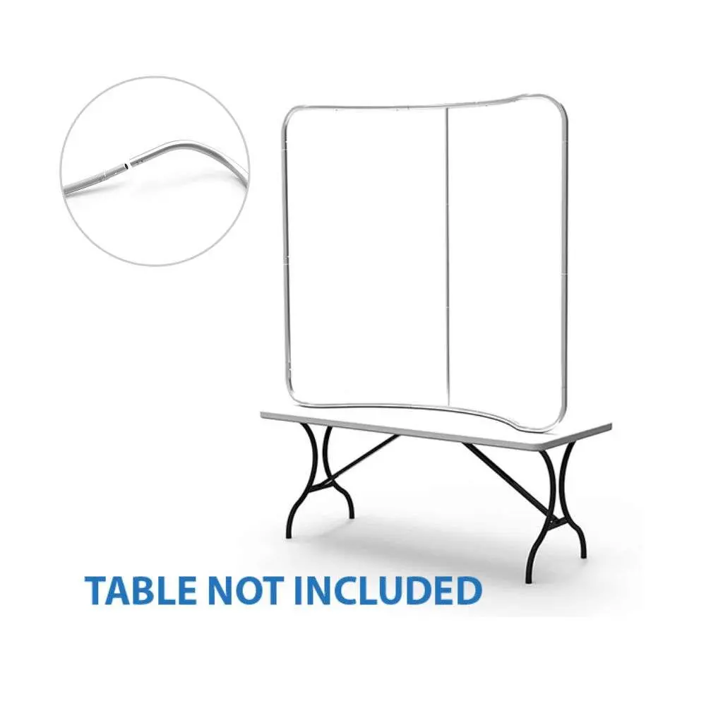 6 ft Curve Tension Fabric Display - Image 2