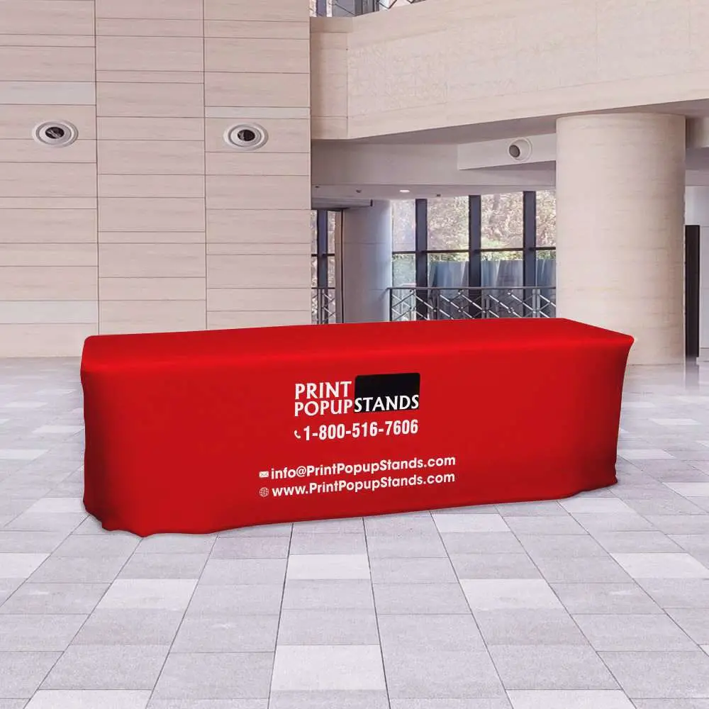 8 ft Fitted Tablecloth - Image 2