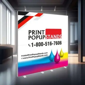 8 ft x 8 ft Vector Frame Backlit Display