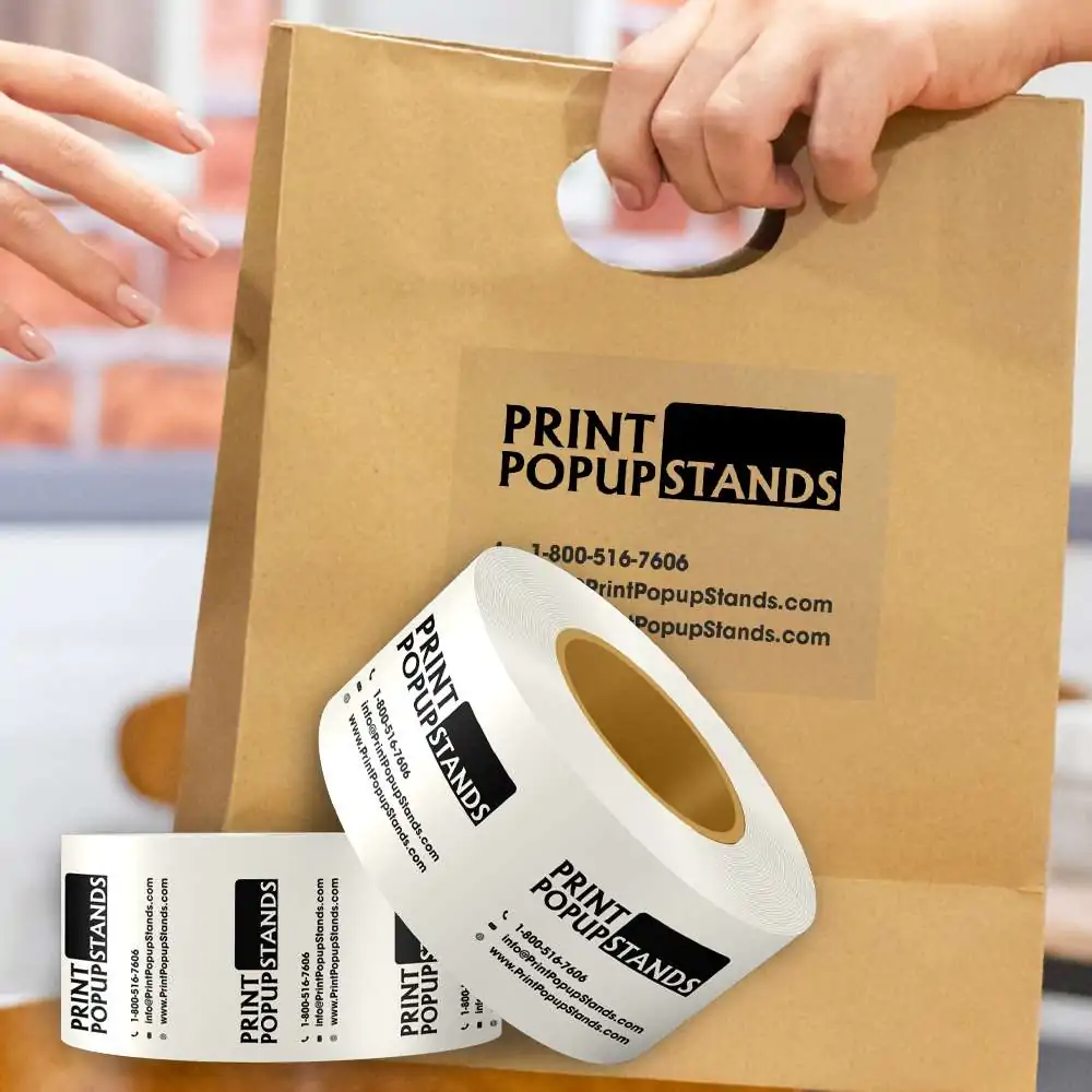 Clear Roll Labels