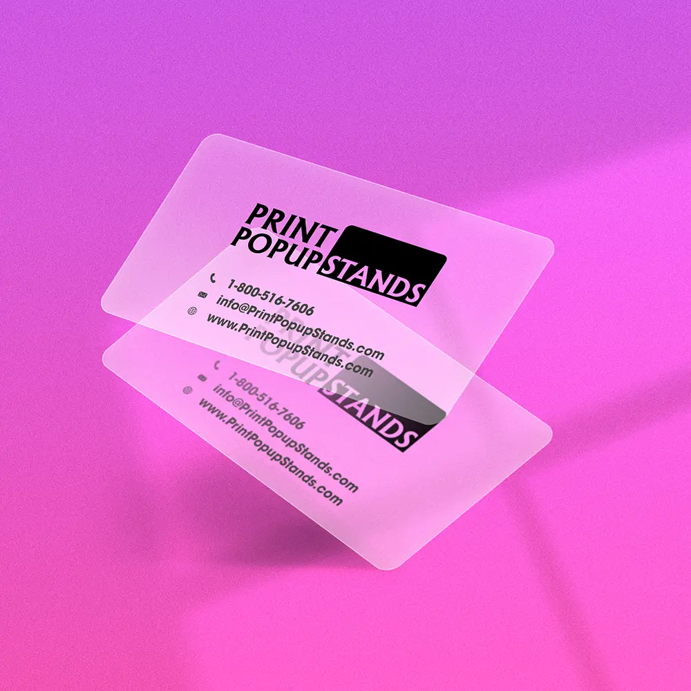 Custom Plastic Business Cards