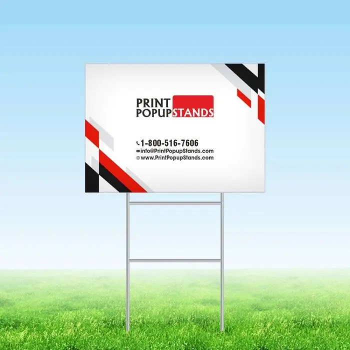 Corrugated Plastic Yard Sign