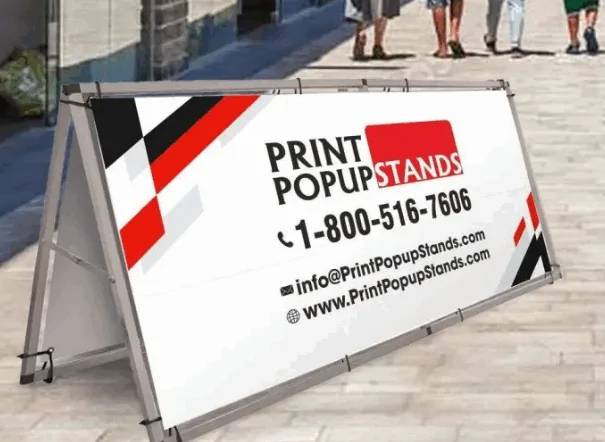 pop up signs for trade shows